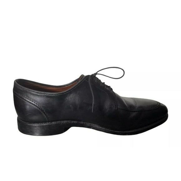 Allen Edmonds \'LaSalle\' Size 9.5 D Split Toe Derby Black‎ Leather Dress Shoes main image 7